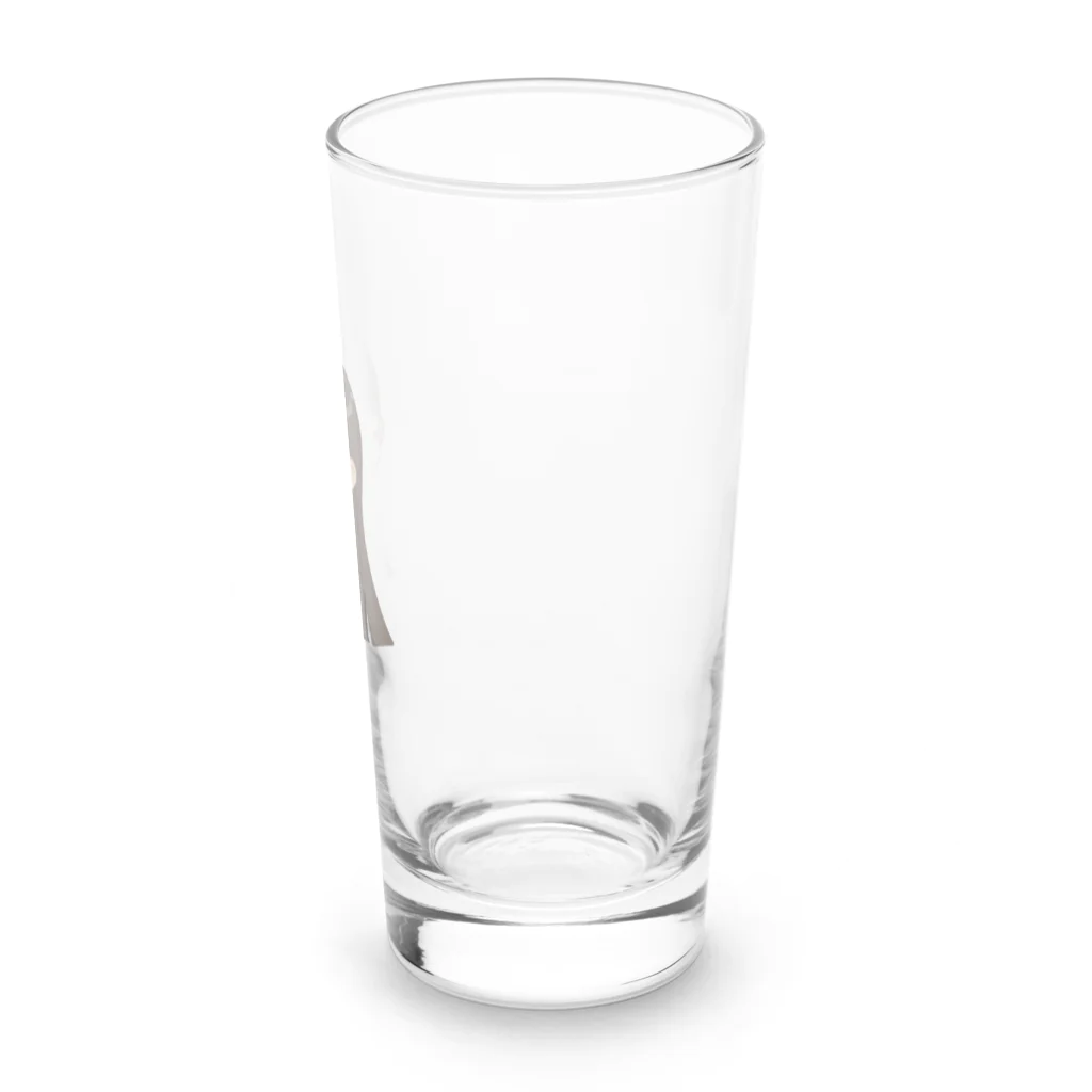ゆーちゃんのおえかきの鶴の恩返し(鶴ちゃん) Long Sized Water Glass :right