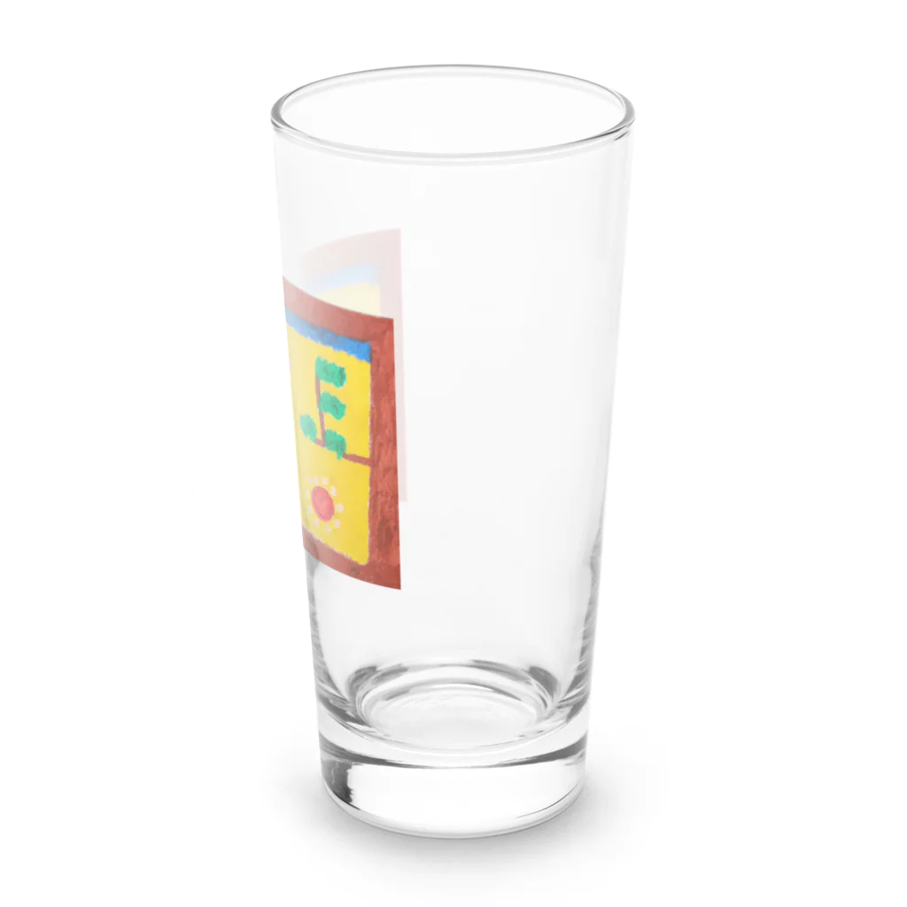 ぴくちゃー55のひとり Long Sized Water Glass :right