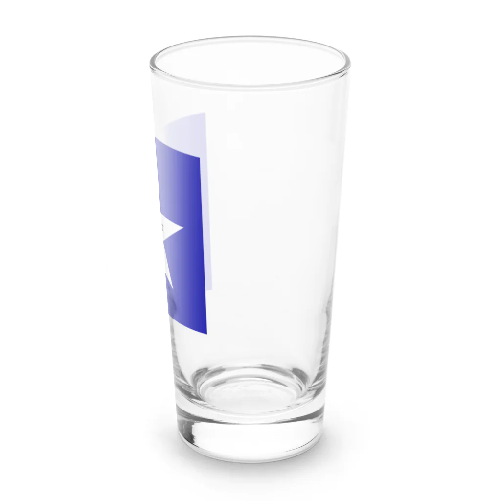 BLUE MINDの北極星デザインのカップ Long Sized Water Glass :right