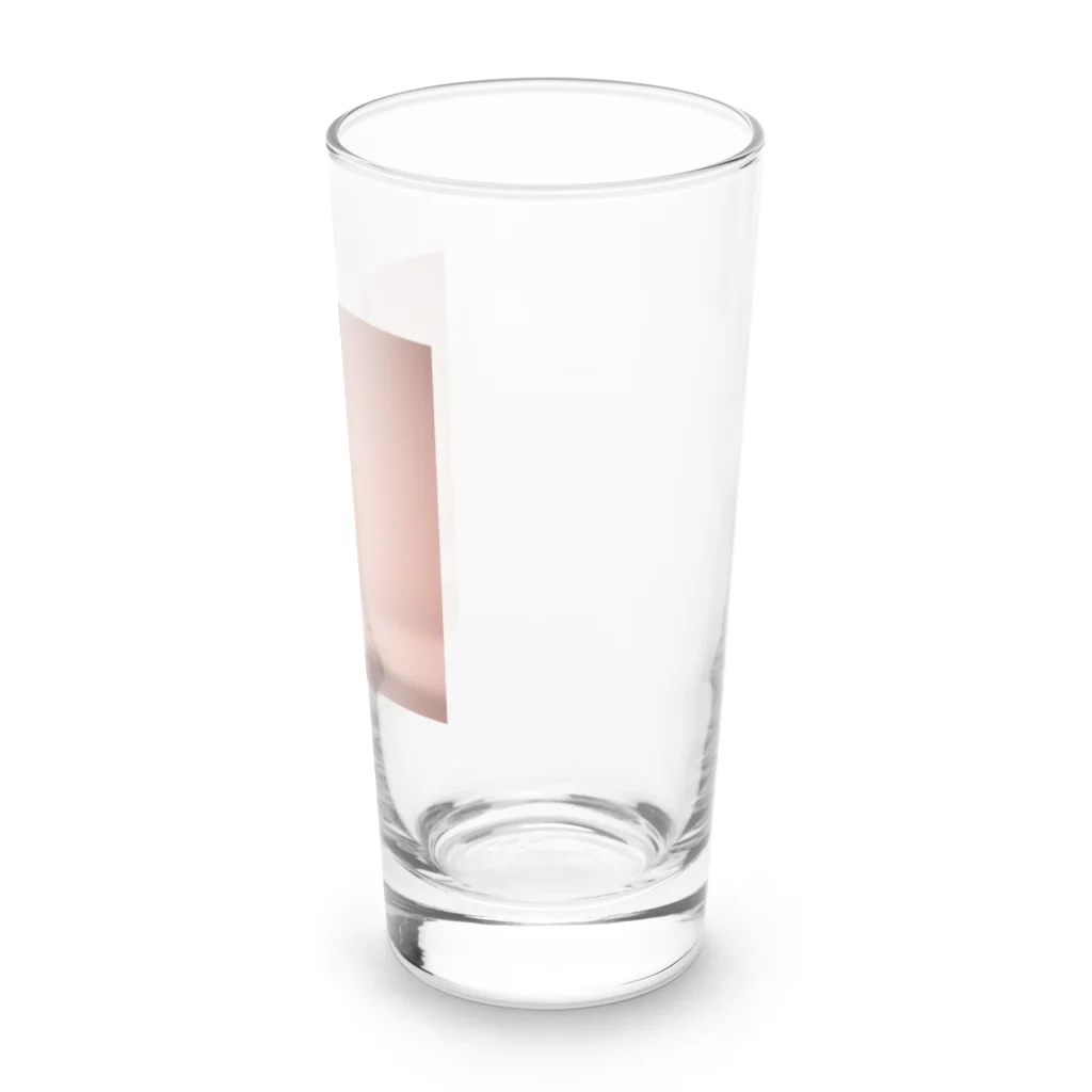 サングラスキャラのおしゃれなウサギがサングラスをかけてカメラ目線！ Long Sized Water Glass :right