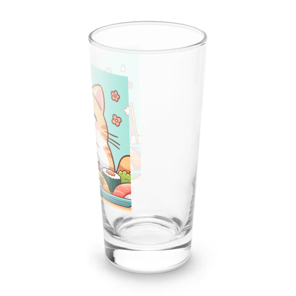 zuuu-の☆す☆し☆ね☆こ☆ Long Sized Water Glass :right