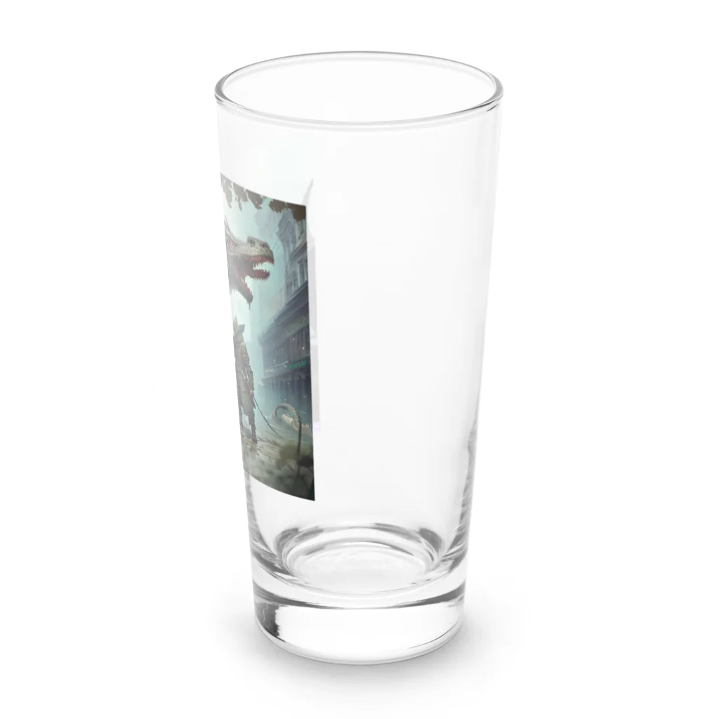 だまショップ@子ども向けの闇属性っぽい恐竜くん8号 Long Sized Water Glass :right