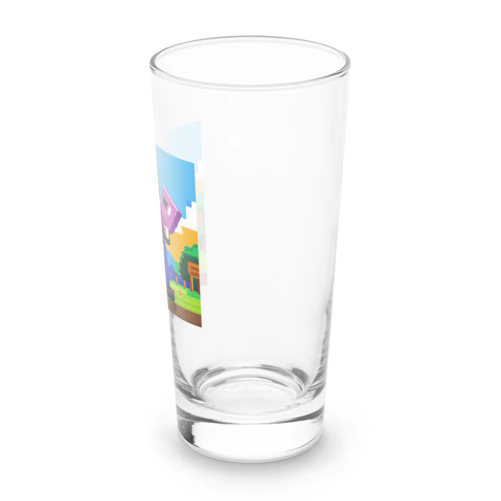 ローグダヨの家のドット君冒険の始まり Long Sized Water Glass :right