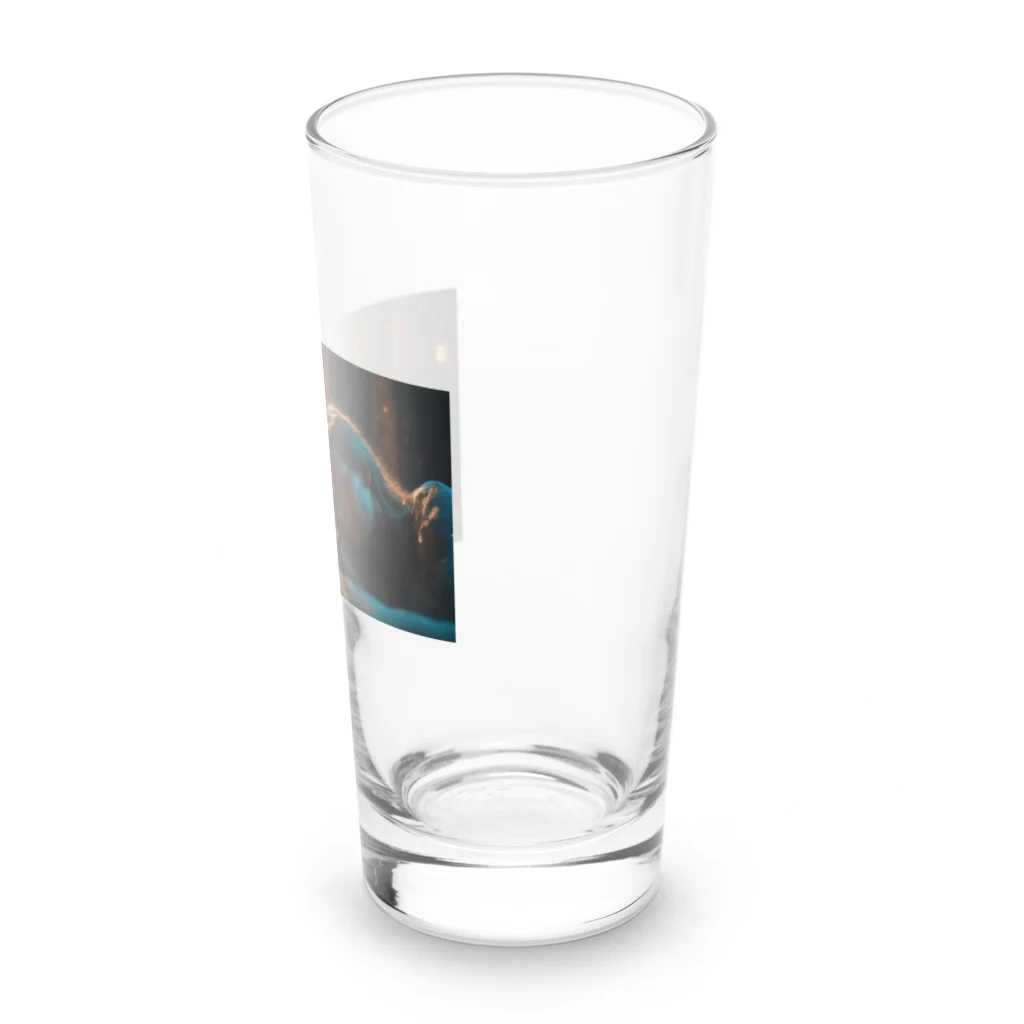 Mioキャンバスの夢工房　 の眠りにつく女性 Long Sized Water Glass :right