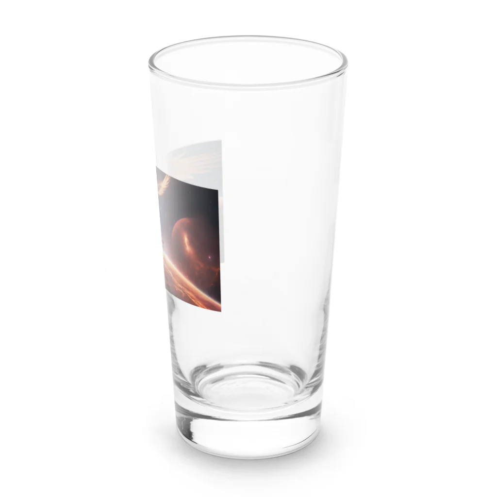 Mioキャンバスの夢工房　 の宇宙の女神が見守る美しい光景 Long Sized Water Glass :right