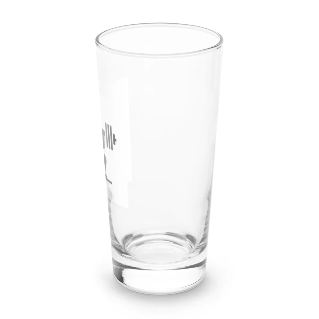 KIKiのバーベルスクワット Long Sized Water Glass :right