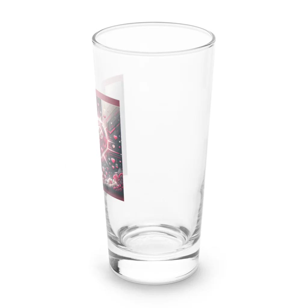 かんたん美人のメカハート Long Sized Water Glass :right