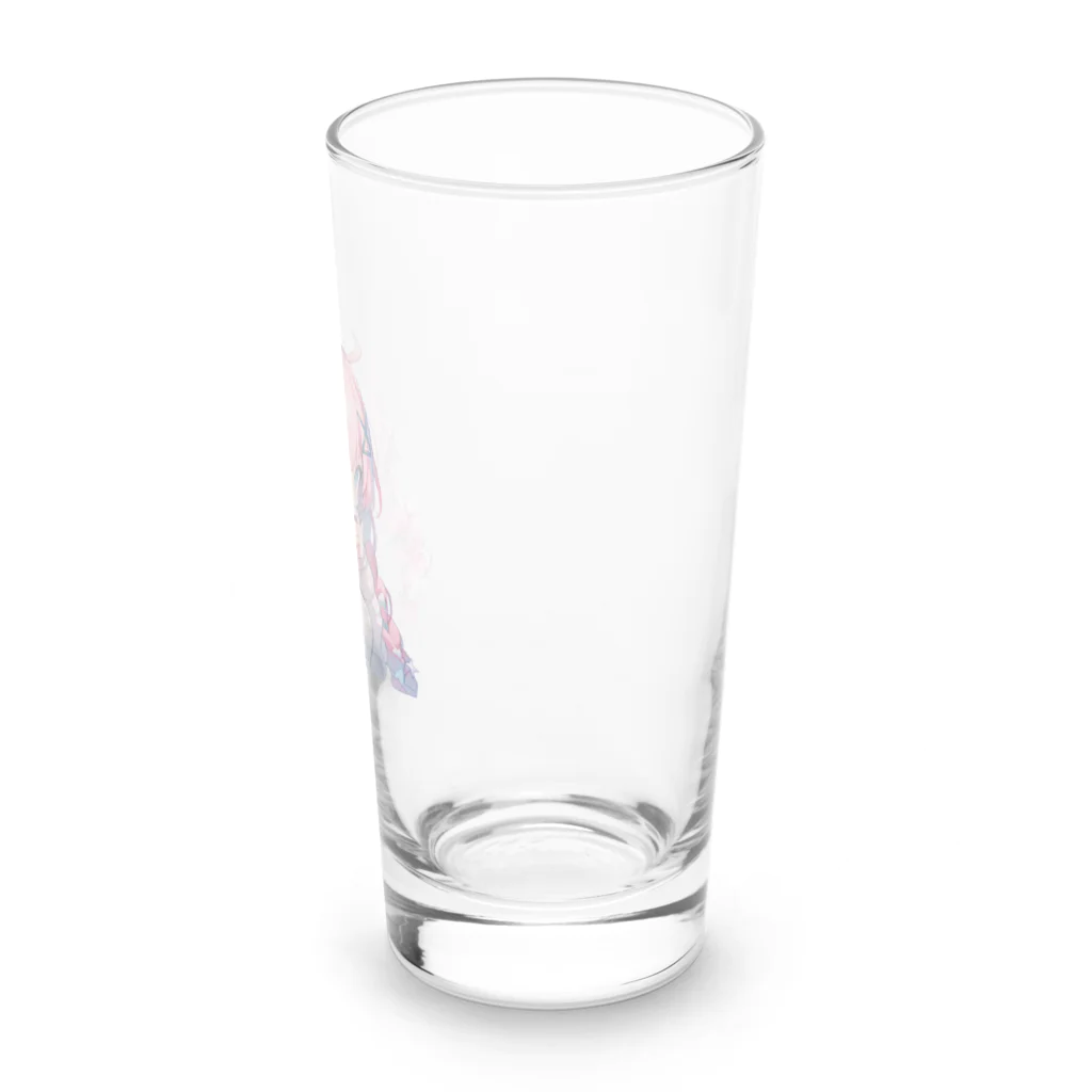 KAMIBUKROのかわいい女の子 Long Sized Water Glass :right