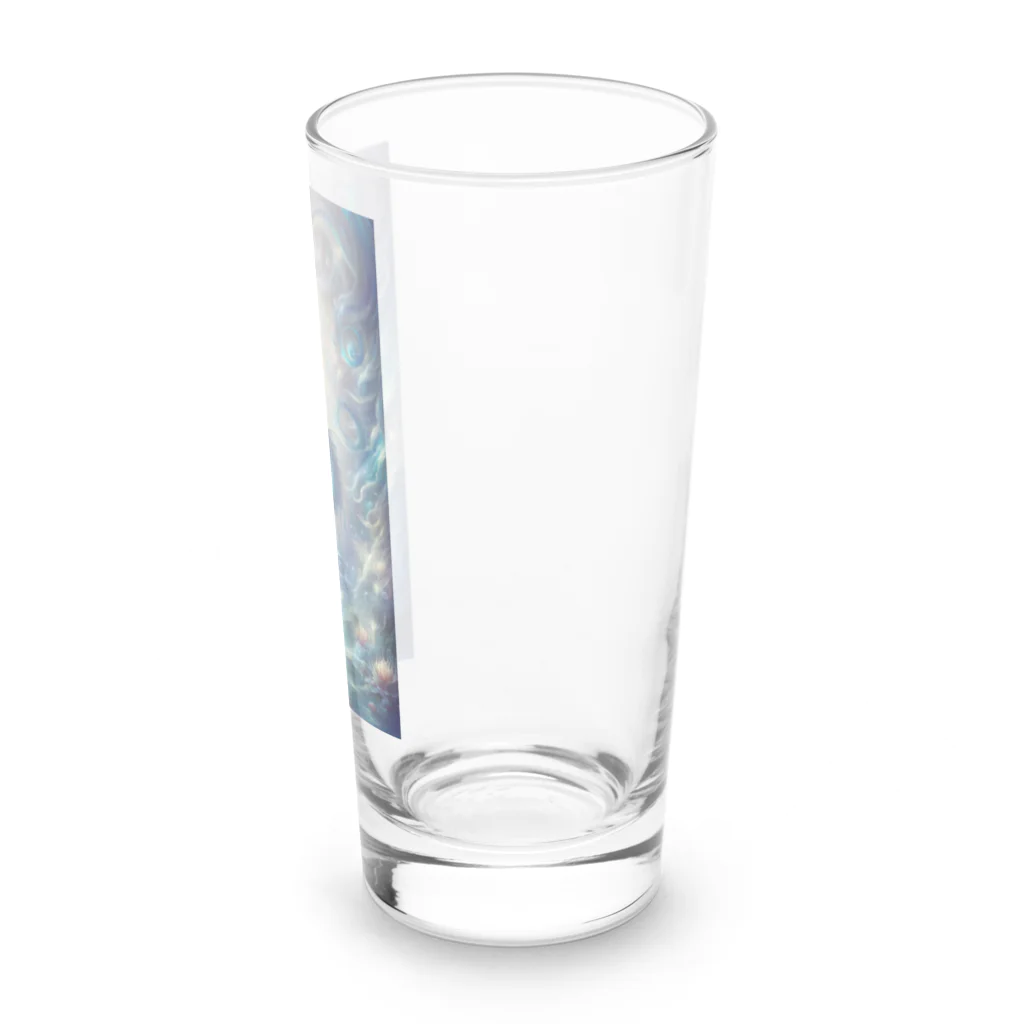 オウゲンとマーケットの空へ昇る水龍 Long Sized Water Glass :right