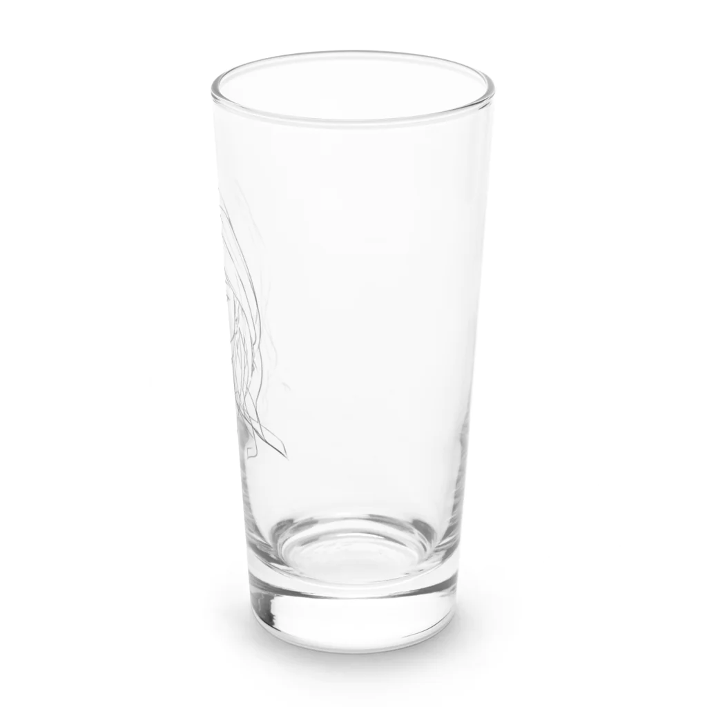 Matsue Hannaの外国人女性 Long Sized Water Glass :right