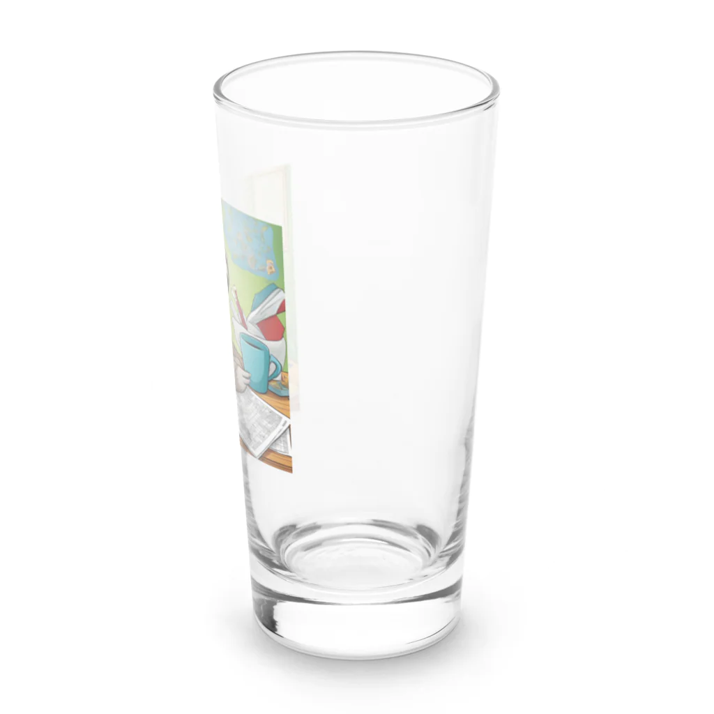 hobopoの"A Sloth Trying Various Things"  Long Sized Water Glass :right