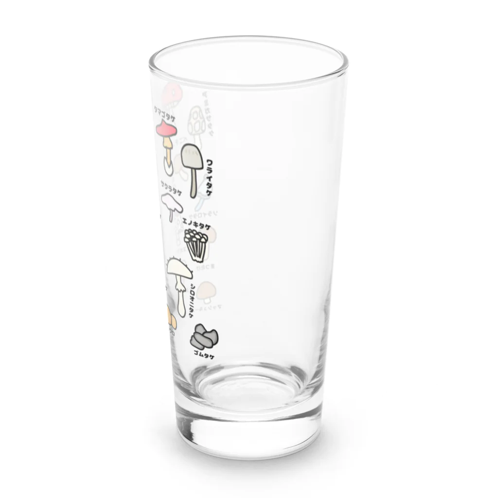 Naoのきのこ図鑑 Long Sized Water Glass :right