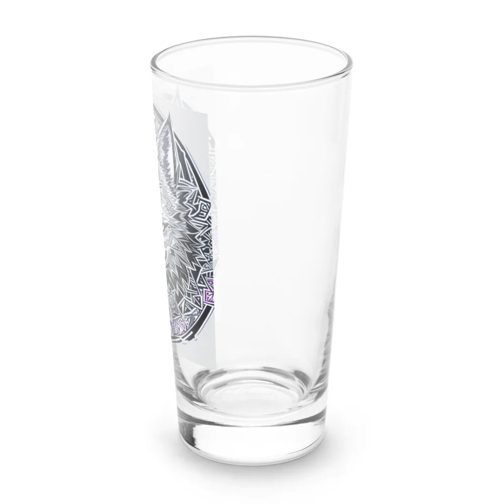 ZZRR12の月光の守護者、狼の紋章 Long Sized Water Glass :right