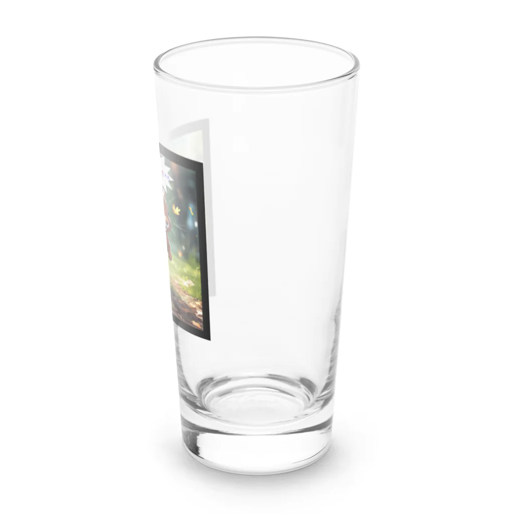 taki・ショップのリス Long Sized Water Glass :right