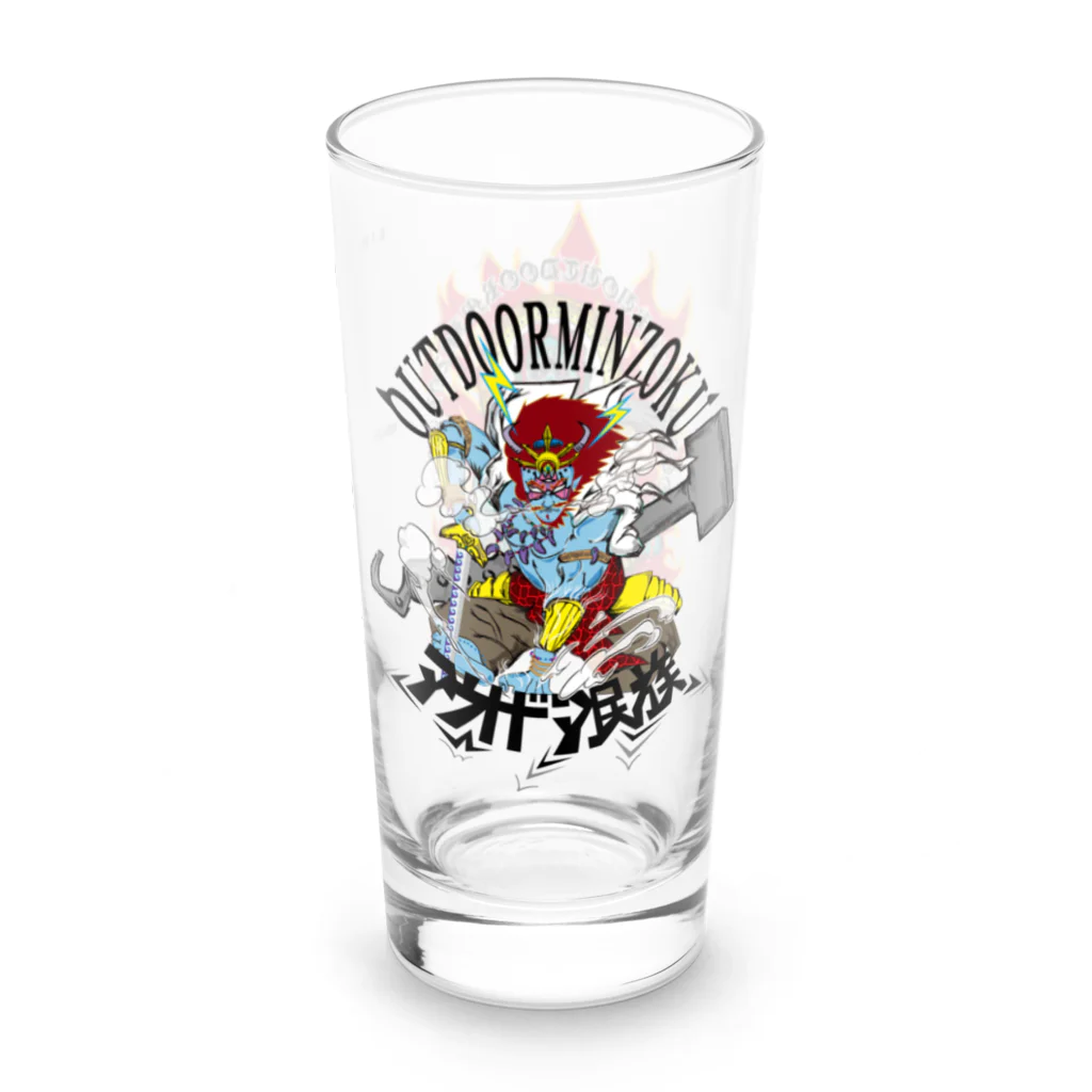 outdoorminzokuのアウトドア民族"神"シリーズ Long Sized Water Glass :right