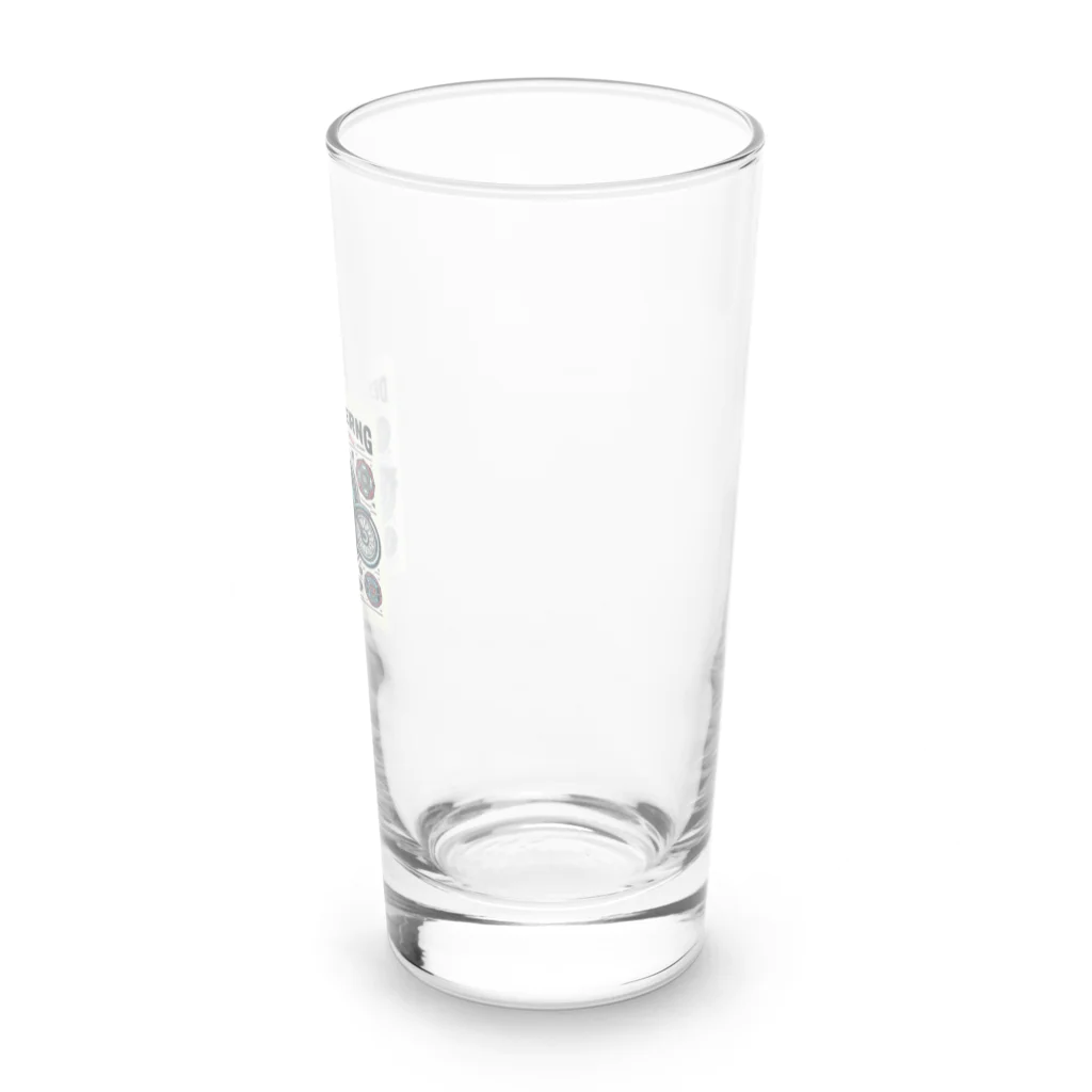 ライダーズのバイク愛好家 Long Sized Water Glass :right