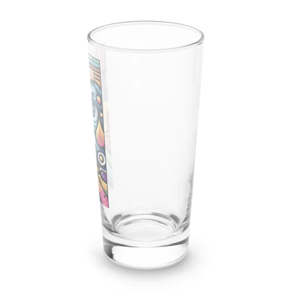 いろいろTOSIVOの不思議でユニークなカラフルデザイン Long Sized Water Glass :right