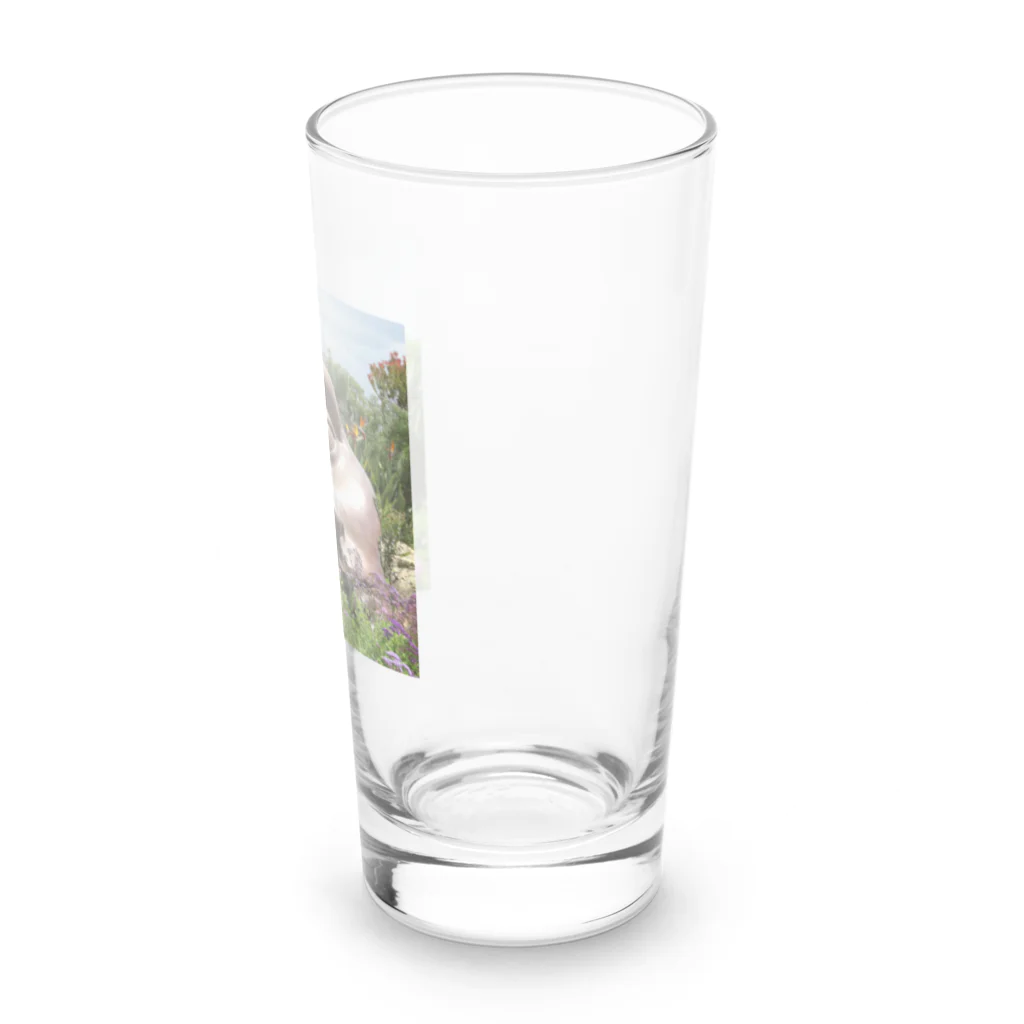 ゴールドエンジェルのフェイスアート Long Sized Water Glass :right