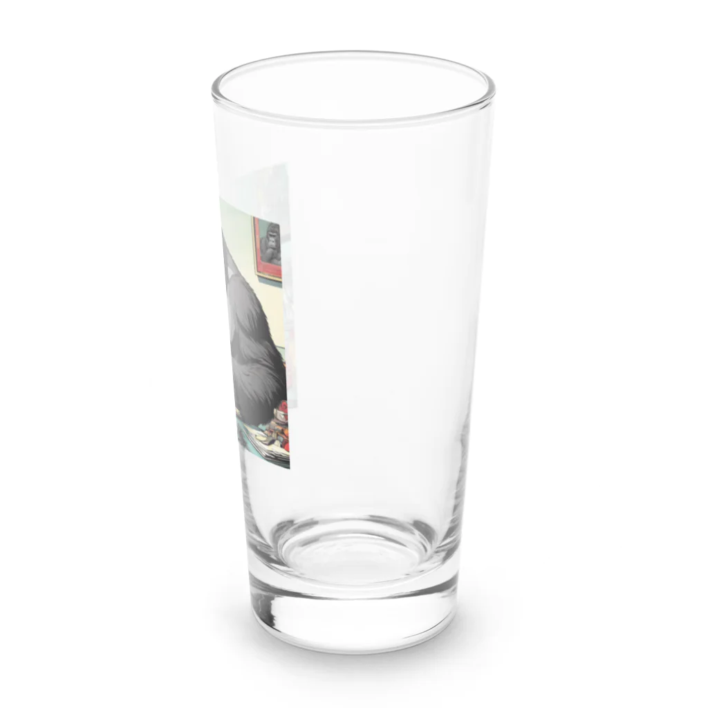 studioCHARGEの作業ゴリラ Long Sized Water Glass :right