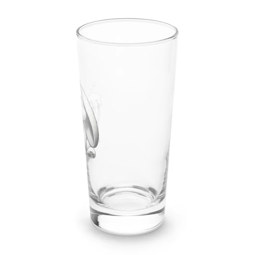 bottaの可愛いウサギ(垂れ耳ビール) Long Sized Water Glass :right
