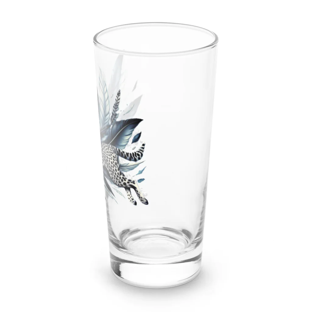FUMYのフェザーランナーcheetah Long Sized Water Glass :right