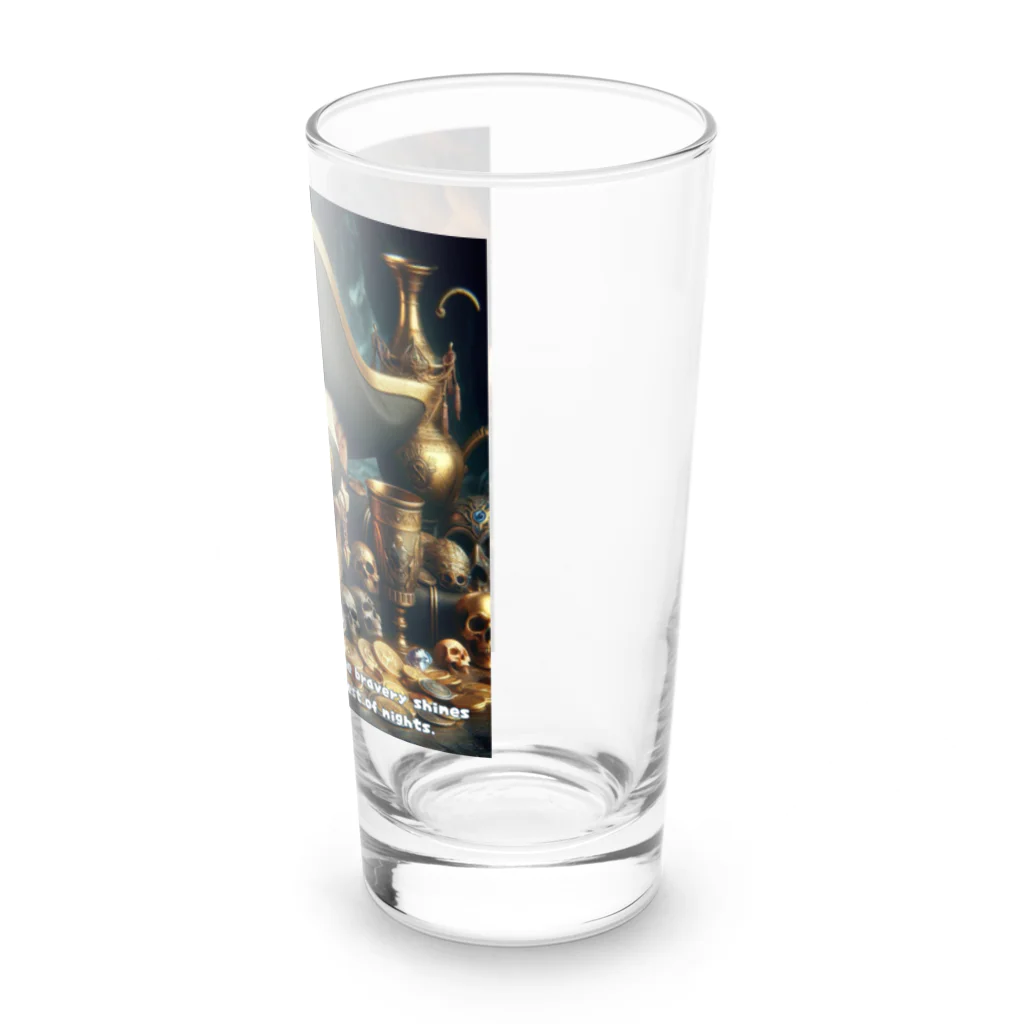 NikuQAIのShadowed Treasures: The Pirate's Legacy Long Sized Water Glass :right