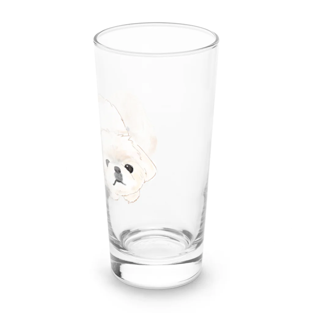 hanapecha_wannyanの可愛いわんちゃん Long Sized Water Glass :right