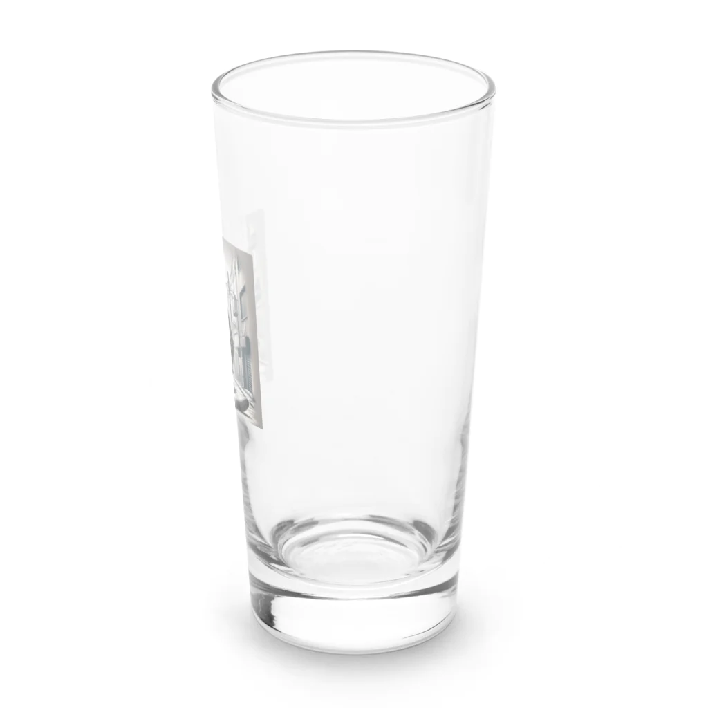 cc-akの男らしいねこ Long Sized Water Glass :right