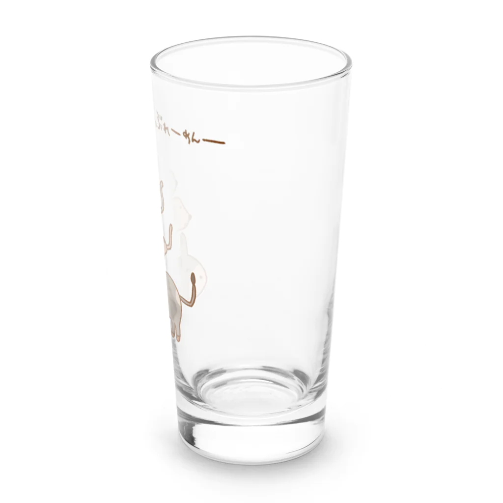 Siderunの館 B2の画伯チックなブレーメンの音楽隊 Long Sized Water Glass :right