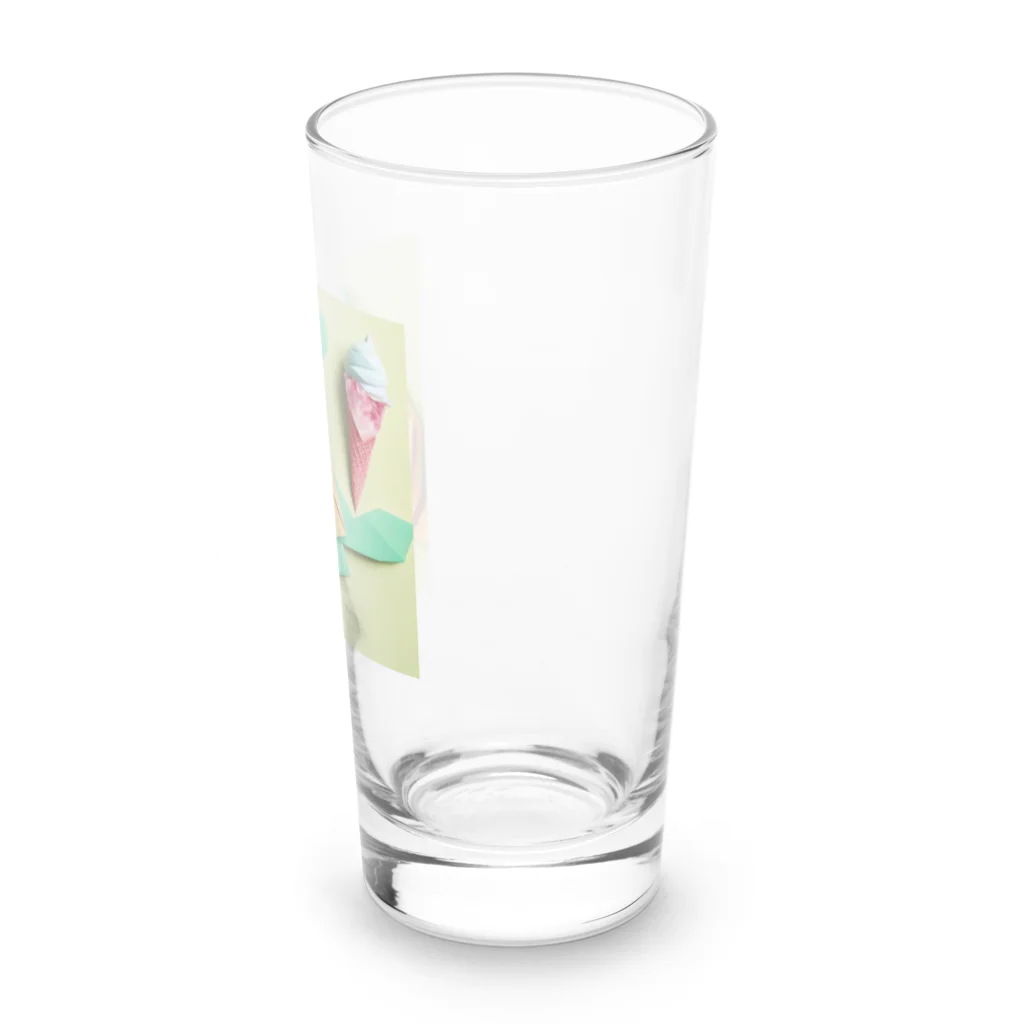 yumiceのice meets オリガミカメ Long Sized Water Glass :right