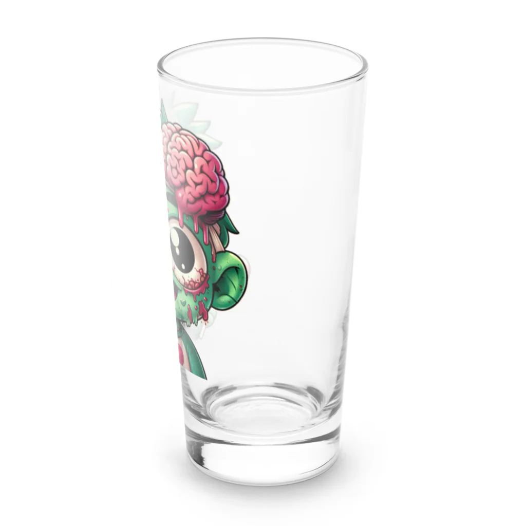 ピクセルパレットのゾンビちゃん Long Sized Water Glass :right
