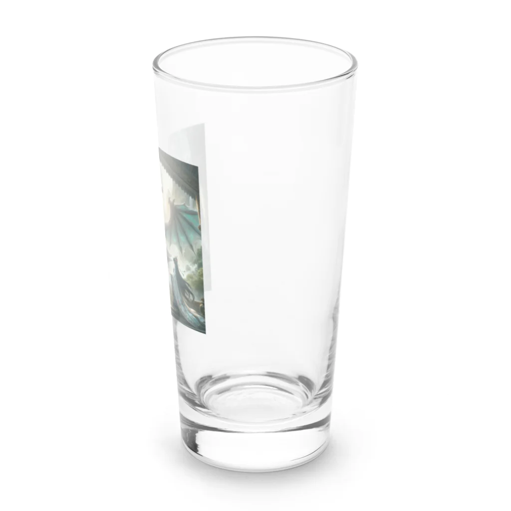 干支ショップの干支シリーズ　龍と女の子 Long Sized Water Glass :right