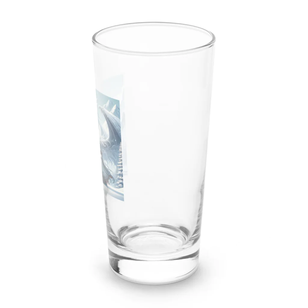 干支ショップの干支シリーズ　冬バージョン Long Sized Water Glass :right