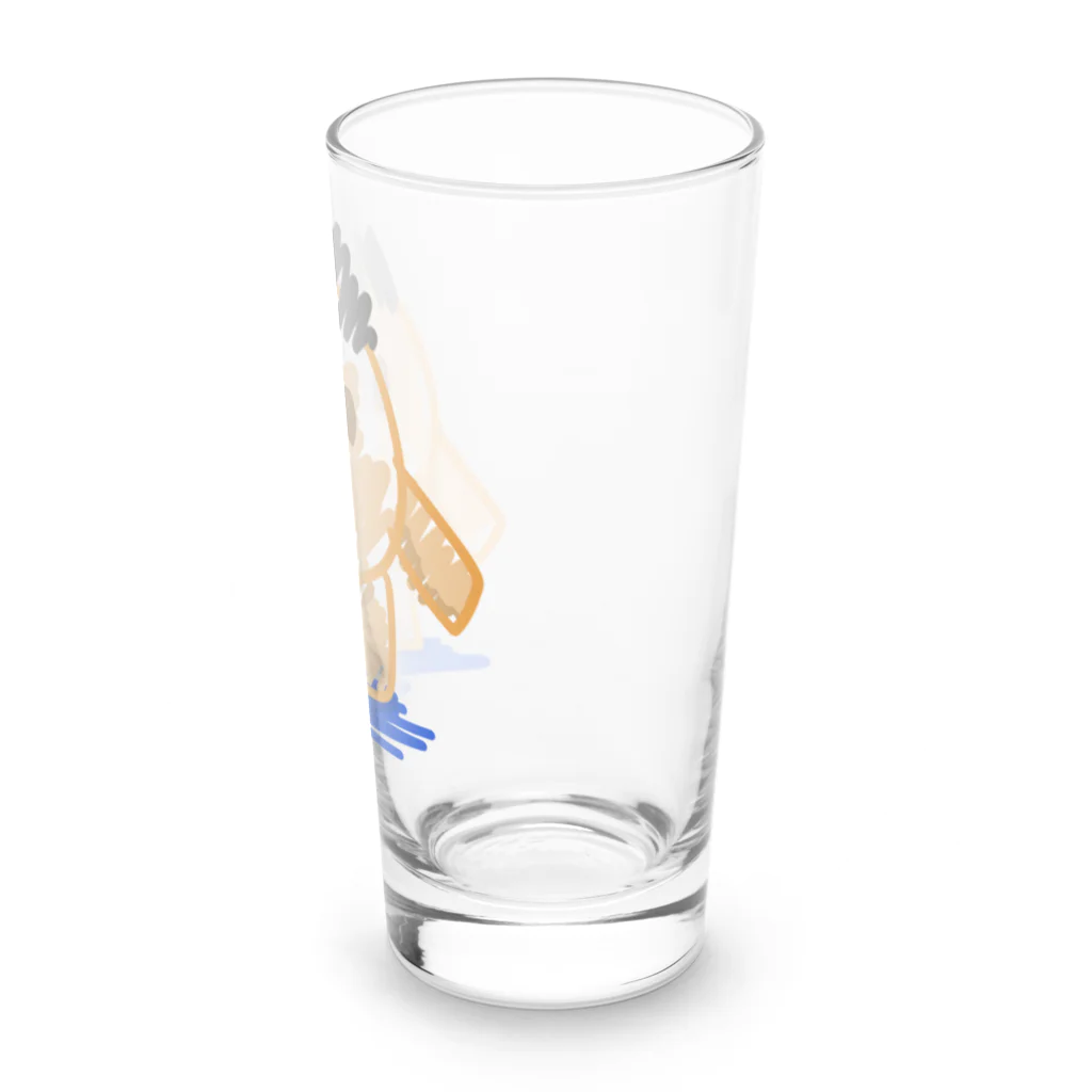 chicodeza by suzuriの人間 Long Sized Water Glass :right