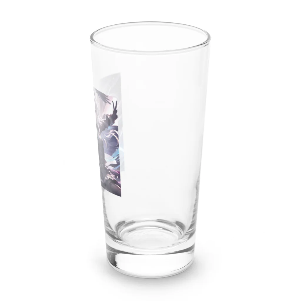 くろぼんの女性剣士 Long Sized Water Glass :right