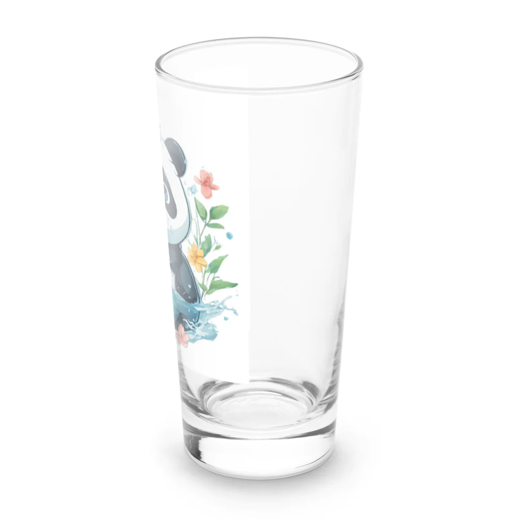 waterpandaの水中のパンダ Long Sized Water Glass :right