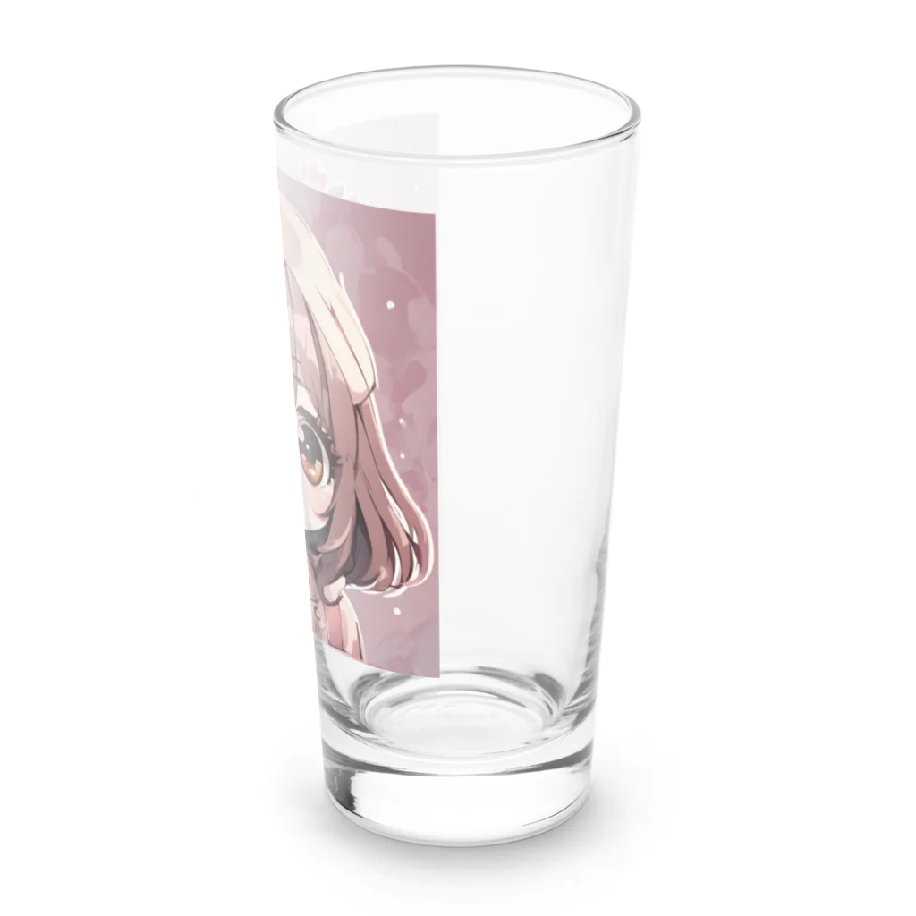 mikukiのかわいい女の子 Long Sized Water Glass :right