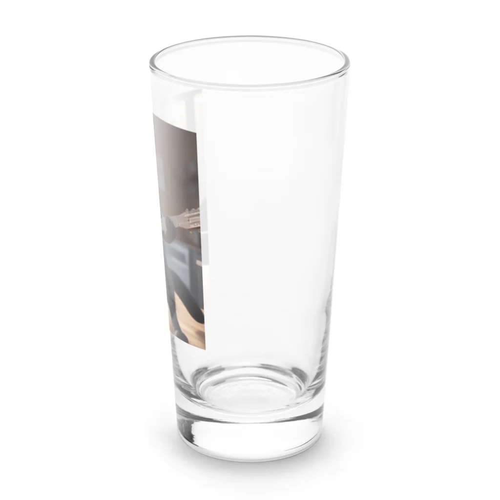 クロネコ屋の歌うクロネコ Long Sized Water Glass :right