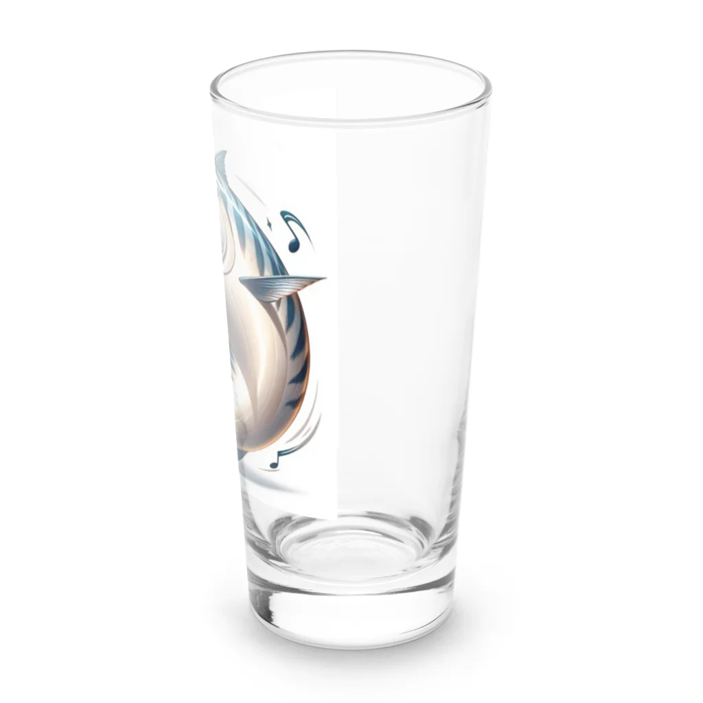 さかなですけど、何か⁉️のサバダン Long Sized Water Glass :right
