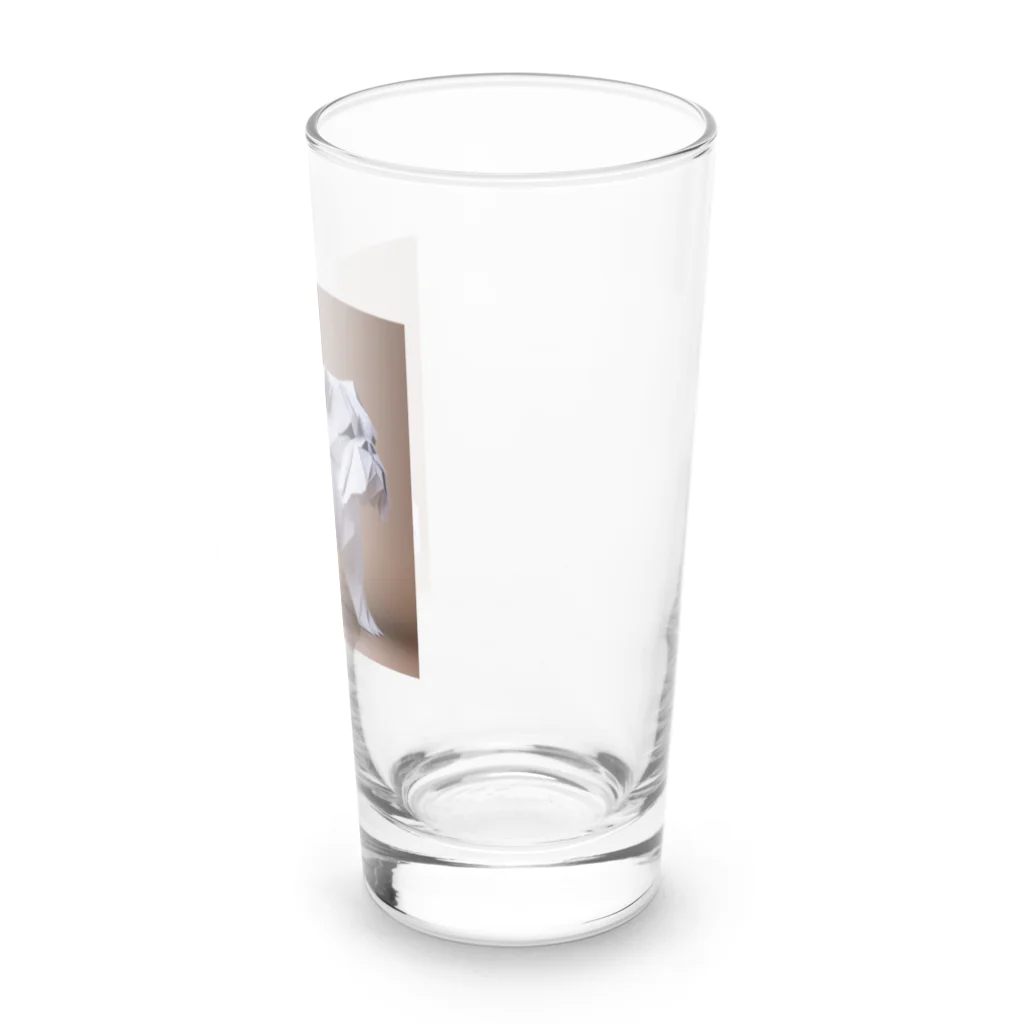 barisukaのマッチョなブルドッグ Long Sized Water Glass :right