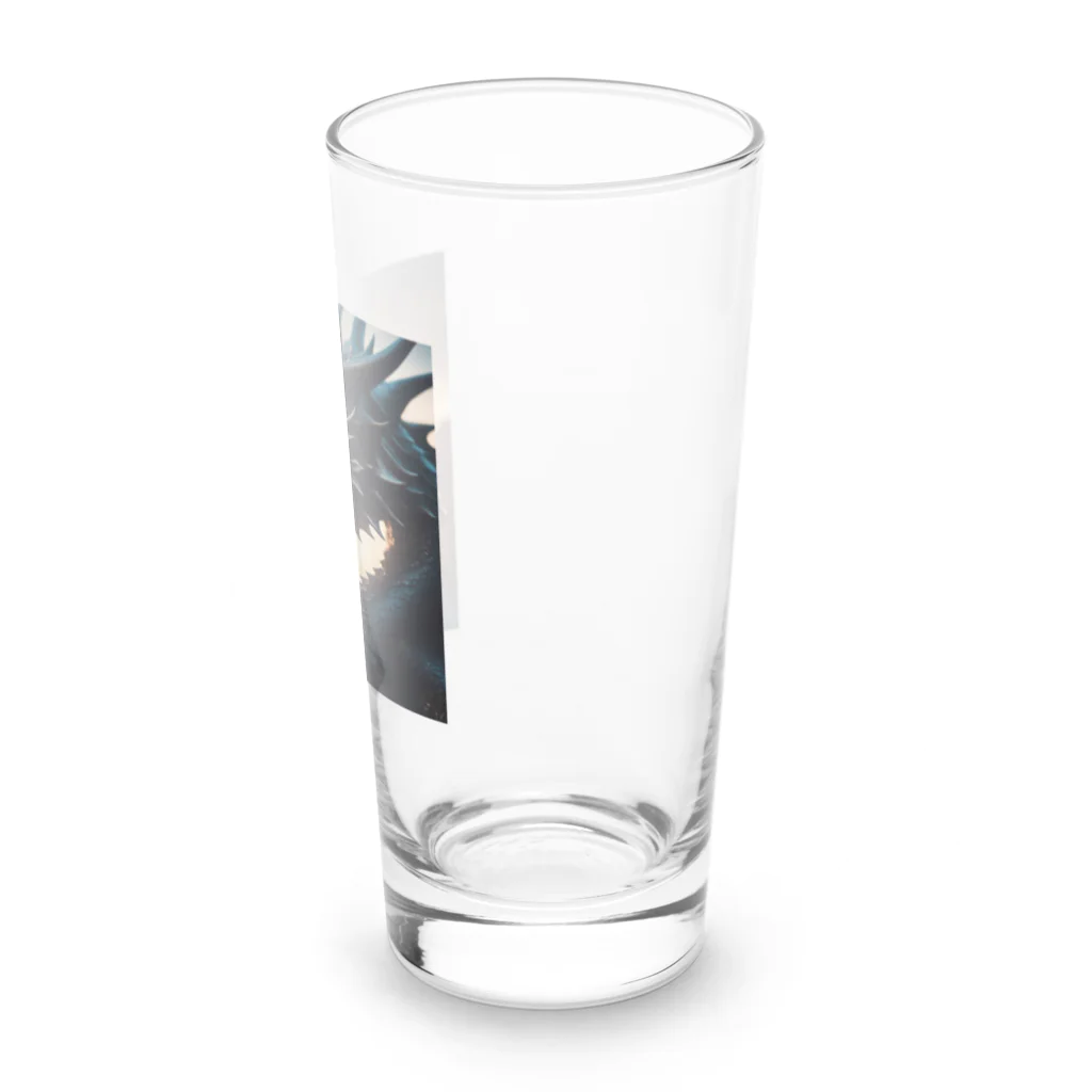 rian14の水晶を持って、輝いている龍 Long Sized Water Glass :right