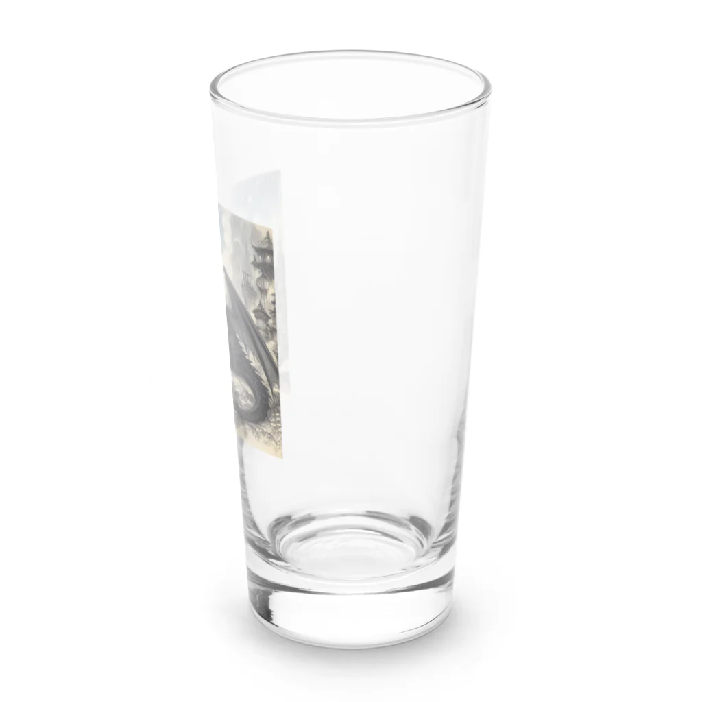 comati12の幼い黒龍 Long Sized Water Glass :right