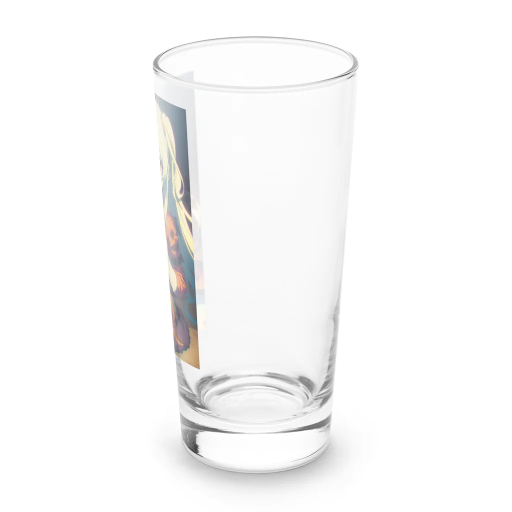 ほっこりアニメマートのゾンビィ～4 Long Sized Water Glass :right