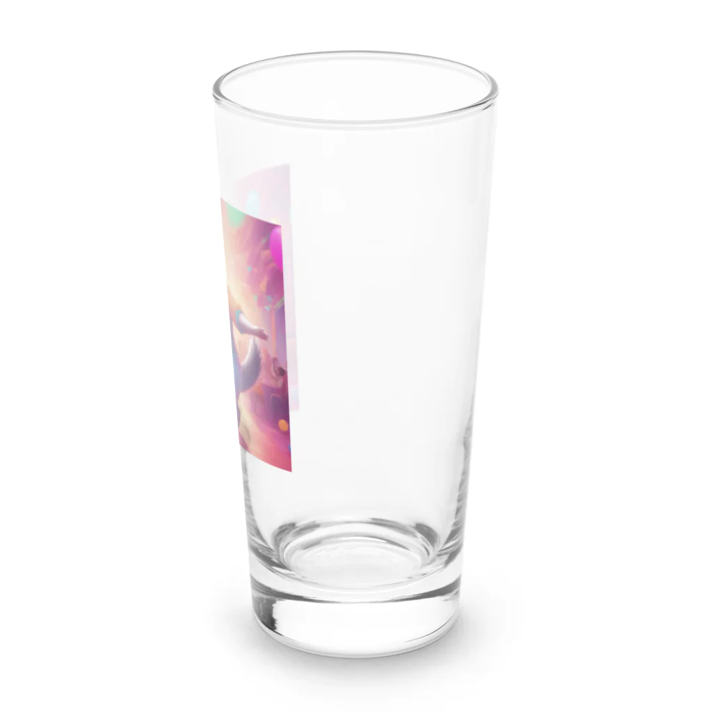 キャリーのダンサーフェレット Long Sized Water Glass :right