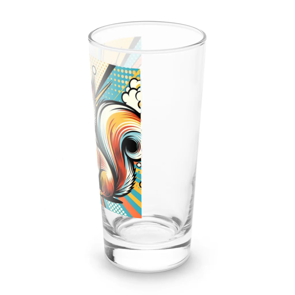 きりん𓃱のリス Long Sized Water Glass :right