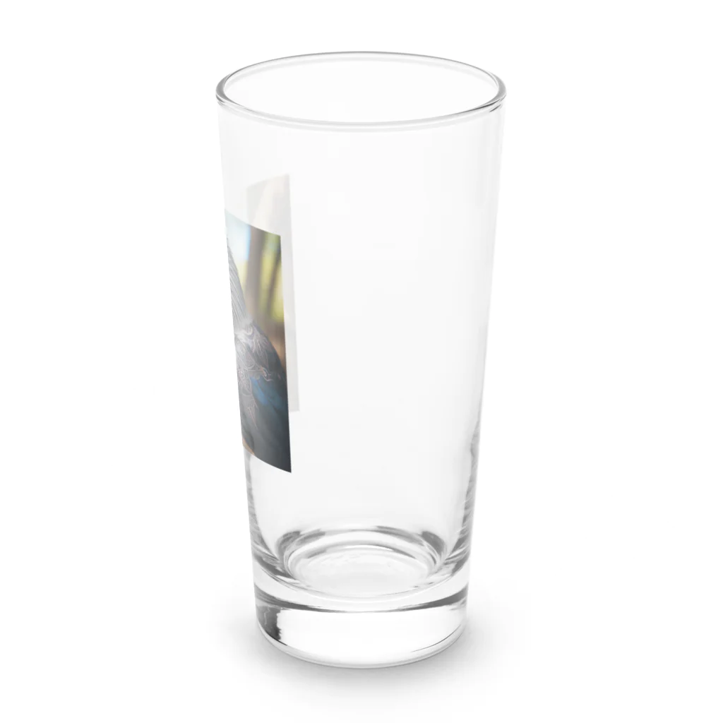 teru4312のカラス Long Sized Water Glass :right