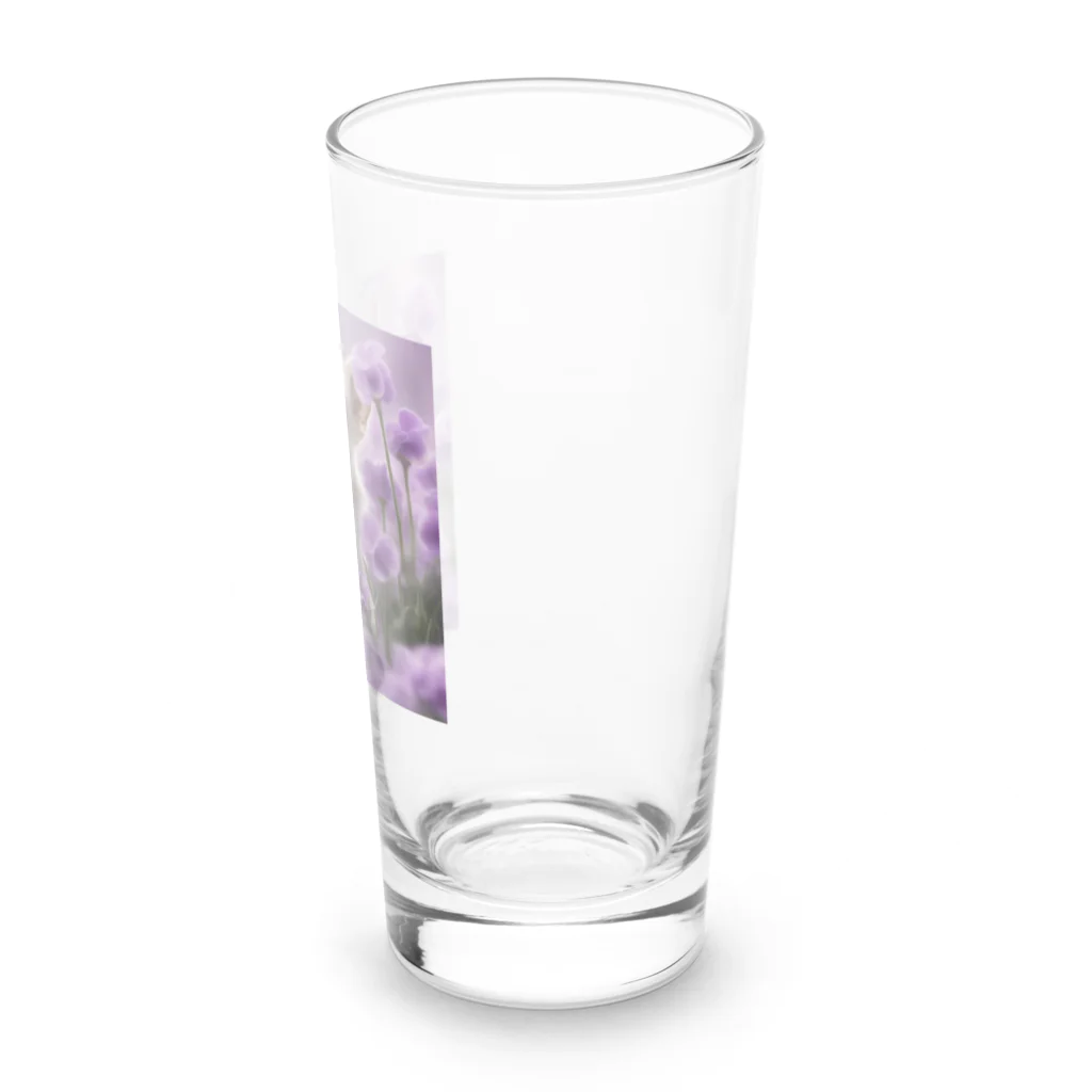 キャリーのプリムラとチワワ Long Sized Water Glass :right