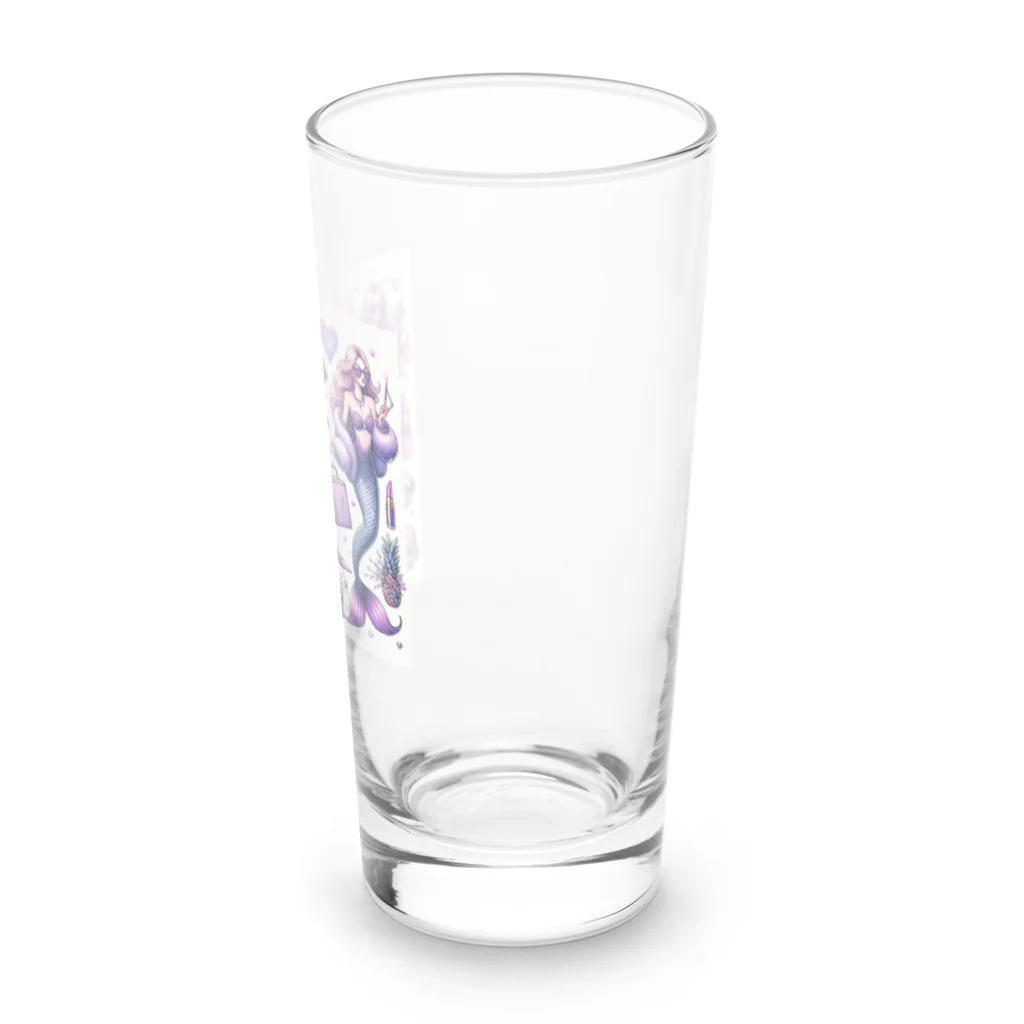 run-mermaidのセクシーマーメイド Long Sized Water Glass :right