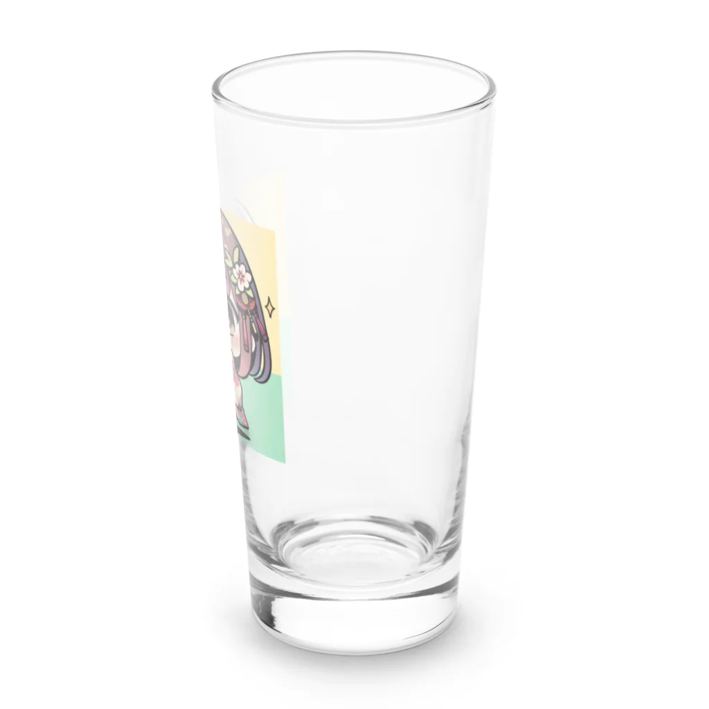 takecooの和服女子 Long Sized Water Glass :right