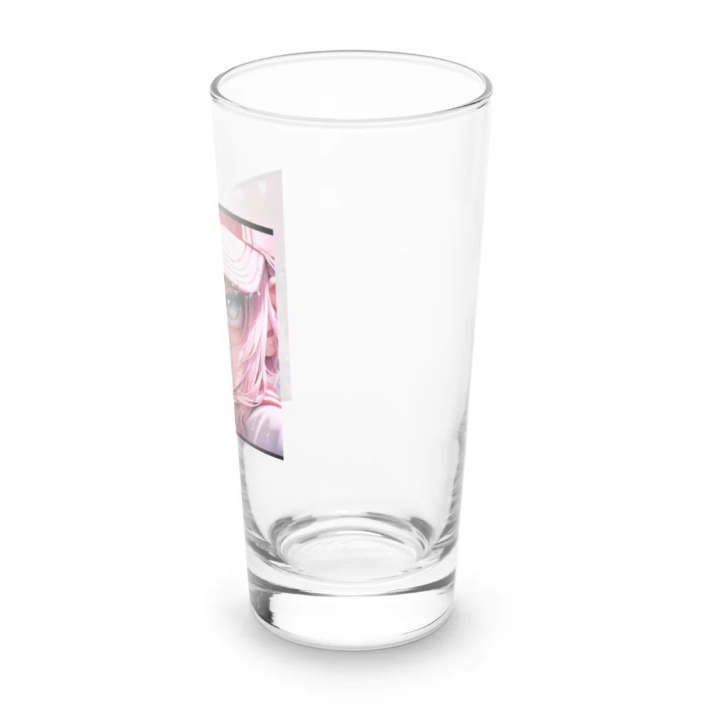ぶーたんの熱血少女の燃える情熱 Long Sized Water Glass :right